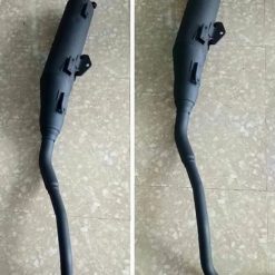 Sơn Pô Xe Chống Cháy Đen Mờ H2 300ml Kèm Giấy Nhám Bảo Vệ Và Làm Mới Ống Xả