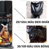 Sơn Samurai Màu Đen Bóng Và Đen Nhám Mờ Chuyên Dùng Cho Xe Máy