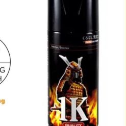Sơn Xịt Bóng Kim Tuyến Phủ Trong K1KT Samurai 300ml Chính Hãng Bảo Vệ Và Làm Sáng Xe Máy