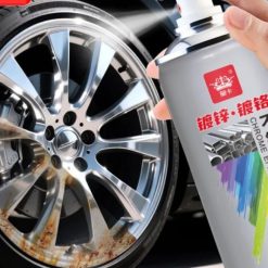 Sơn Xịt Mạ Crom 500ml Lớp Mạ Chrome Sáng Bóng, Nhanh Khô, Tiện Lợi Cho Kim Loại, Inox