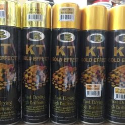 Sơn Xịt Mạ Crom Vàng Bosny KT Gold Efect Spray
