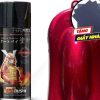 Sơn Xịt Màu Đỏ Candy Y138 Samurai 400ml Chính Hãng (Bắt Buộc Nền Bạc)