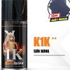 Sơn Xịt Phủ Bóng Màu Trong K1K Samurai 300ml Chính Hãng Bảo Vệ Và Tăng Sắc Nét