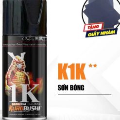 Sơn Xịt Phủ Bóng Màu Trong K1K Samurai 300ml Chính Hãng Bảo Vệ Và Tăng Sắc Nét