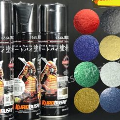 Sơn Xịt Samurai Chính Hãng Màu Kim Loại, Màu Cơ Bản, Màu Ánh Kim Cho Xe Máy, Ô Tô