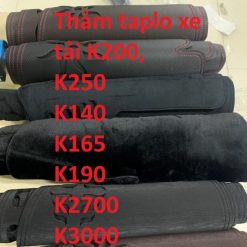 Thảm Taplo Xe Tải K200, K250, K140, K165, K190, K2700, K3000 Hàng 3 Lớp Chống Trượt Cao Cấp
