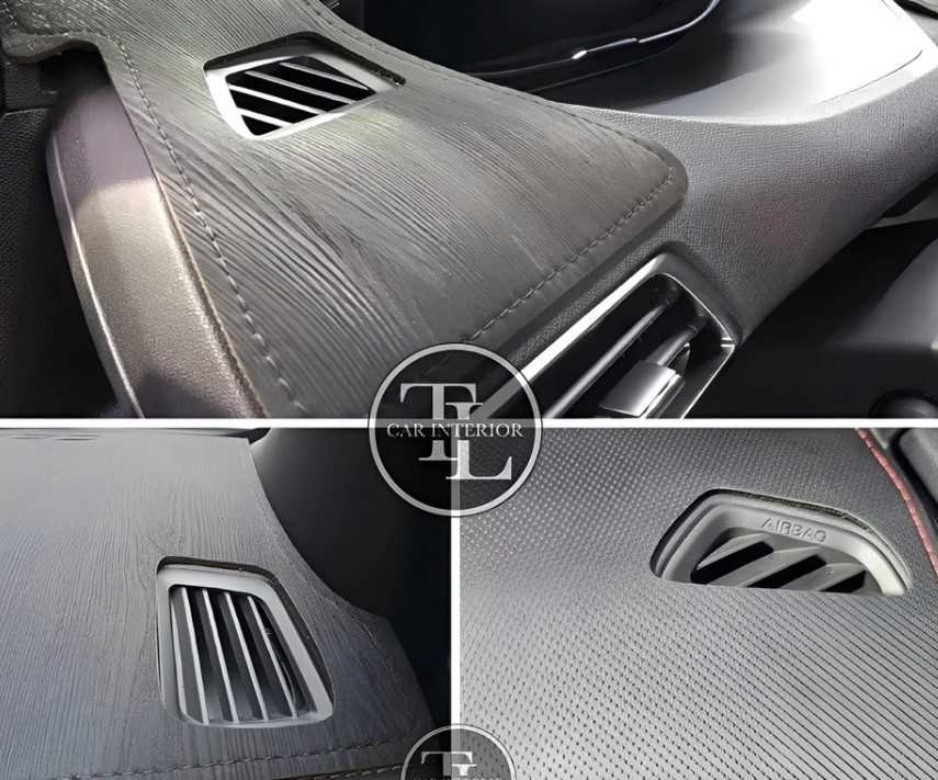 Thảm Taplo Xe Tải Kia K200, K250, Hyundai Porter 150 Nhung Lông Cừu, Da Cao Cấp May Đo Chuẩn Form