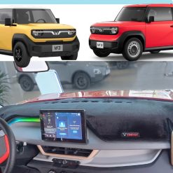 Vinfast VF3 Thảm Taplo Tuyết Nhung Mềm Mượt, Vừa In Taplo