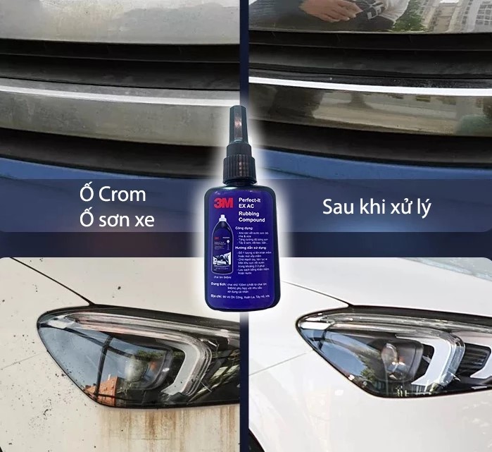 Xi Xóa Xước Sơn Xe Ô Tô 3M Xử Lý Xước Sơn Hiệu Quả, Tẩy Vết Bẩn Và Phục Hồi Độ Bóng