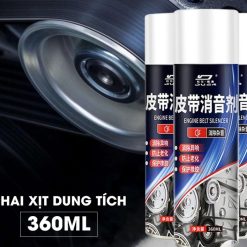 Chai Xịt Bôi Trơn Bảo Dưỡng Dây Curoa, Gioăng Cao Su, Giảm Tiếng Ồn Động Cơ Xe