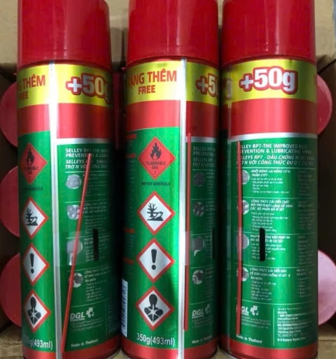Xịt Bôi Trơn Chống Rỉ Sét 350G Tặng 50G Hiệu Quả Cao