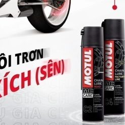 Xịt Sên/Xích MOTUL C2 Chain Lube Road 0.15L Bảo Vệ Và Bôi Trơn Mọi Loại Sên Xe Máy